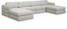 Beckham - 6 Piece Double Chaise Modular Sectional