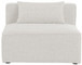 Cube - Linen Armless Chair
