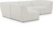 Miramar - 4 Piece Modular Sectional