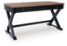 Wildenauer - Home Office Desk - Brown / Black