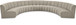 Infinity - 7 Piece Modular Sectional - Light Brown