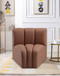 Arc - Faux Leather Curved Corner Chair
