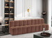 Arc - Faux Leather 3 Seats Modular Sofa