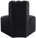 Arc - Velvet Reverse Corner Chair