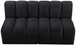 Arc - Velvet 2 Seats Modular Sofa