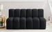 Arc - Velvet 2 Seats Modular Sofa