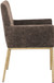 Reeves - Dining Chair With Gold Legs (Set of 2)