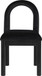 Conrad - Velvet Dining Chair With Black Legs
