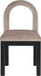 Conrad - Velvet Dining Chair With Black Legs