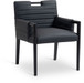Aimee - Dining Arm Chair - Black Legs