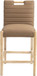 Aimee - Counter Stool - Light Brown Legs