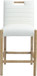 Aimee - Counter Stool - Light Brown Legs