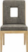 Gwendolyn - Dining Side Chair With Natural Frame (Set of 2)