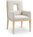 Gwendolyn - Dining Arm Chair With Natural Frame