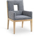 Gwendolyn - Dining Arm Chair With Natural Frame