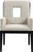 Gwendolyn - Dining Arm Chair With Black Frame