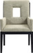 Gwendolyn - Dining Arm Chair With Black Frame