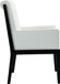 Gwendolyn - Faux Leather Dining Arm Chair With Black Frame