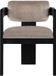 Sacha - Velvet Dining Chair With Black Base (Set of 2)
