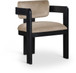 Sacha - Velvet Dining Chair With Black Base (Set of 2)