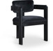 Sacha - Velvet Dining Chair With Black Base (Set of 2)