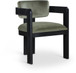 Sacha - Velvet Dining Chair With Black Base (Set of 2)