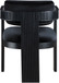 Sacha - Velvet Dining Chair With Black Base (Set of 2)