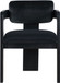Sacha - Velvet Dining Chair With Black Base (Set of 2)