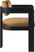 Sacha - Velvet Dining Chair With Black Base (Set of 2)