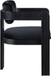 Sacha - Velvet Dining Chair With Black Base (Set of 2)
