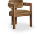 Sacha - Velvet Dining Chair With Brown Base (Set of 2)