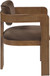 Sacha - Velvet Dining Chair With Brown Base (Set of 2)