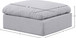 Indulge - Linen Ottoman