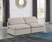 Indulge - Linen 2 Seat Modular Armless Sofa