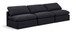 Indulge - Linen 3 Seat Modular Armless Sofa