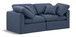 Indulge - Linen 2 Seat Modular Sofa