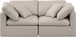 Indulge - Linen 2 Seat Modular Sofa