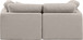 Indulge - Linen 2 Seat Modular Sofa