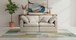 Indulge - Linen 2 Seat Modular Sofa