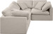 Indulge - Linen 4 Piece Modular Corner Sectional