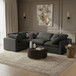 Indulge - Linen 4 Piece Modular Corner Sectional