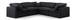 Indulge - Linen 5 Piece Modular Corner Sectional