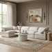 Indulge - Linen 5 Piece Modular Sectional