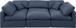 Indulge - Linen 6 Piece Modular Sectional