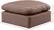 Indulge - Faux Leather Ottoman