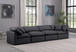 Indulge - Faux Leather 4 Seat Modular Sofa