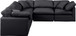 Indulge - Faux Leather 5 Piece Modular Corner Sectional