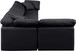 Indulge - Faux Leather 5 Piece Modular Sectional