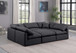 Indulge - Faux Leather 6 Piece Modular Sectional
