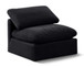 Indulge - Velvet Armless Chair